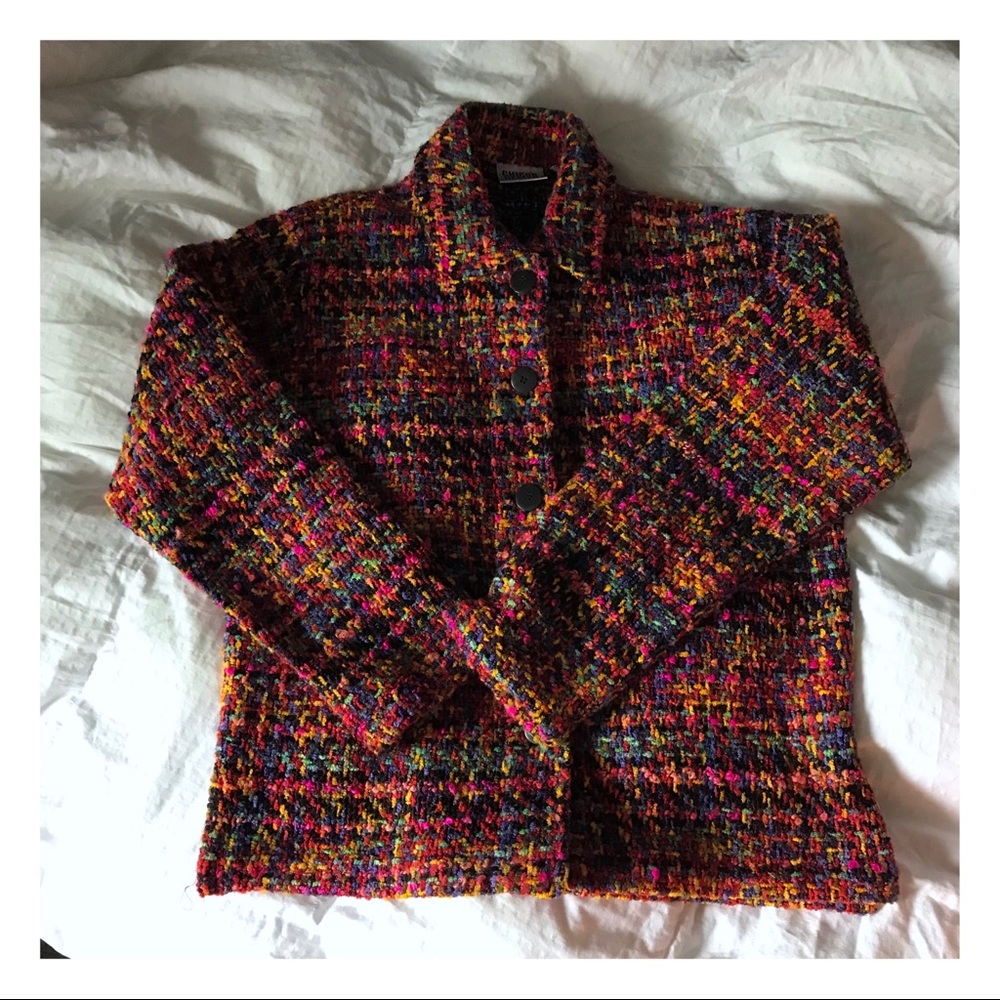 ♡ Chico’s Design Rainbow Coat ♡